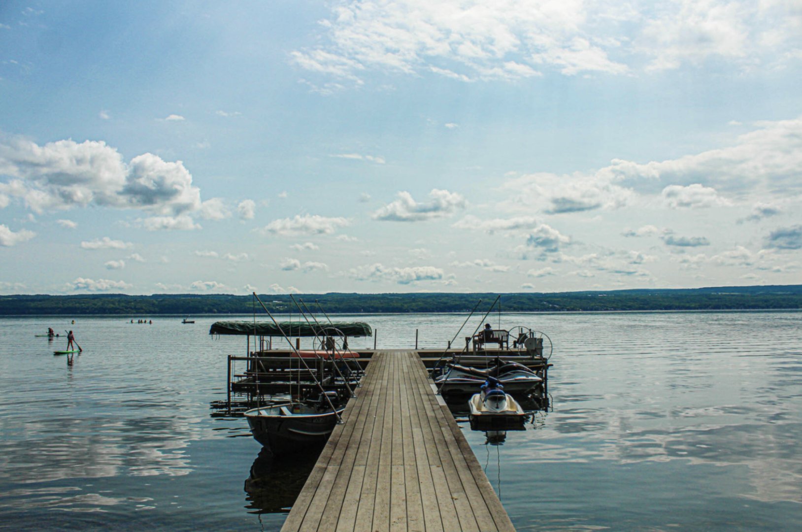 Dock on Camp Seneca Lake